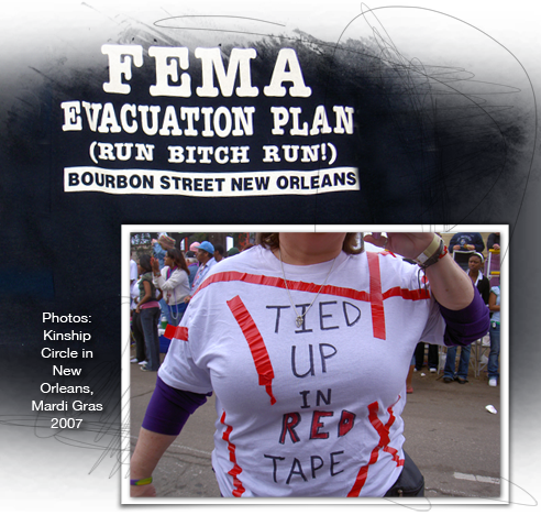 Seen in New Orleans, FEMA Evacution Plan: Run Bitch Run 492x468