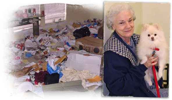Hurricane Katrina floods displaced Ms. Vogel and her Pomeranian, Cuddles, from their Lakeview apartment 591x346