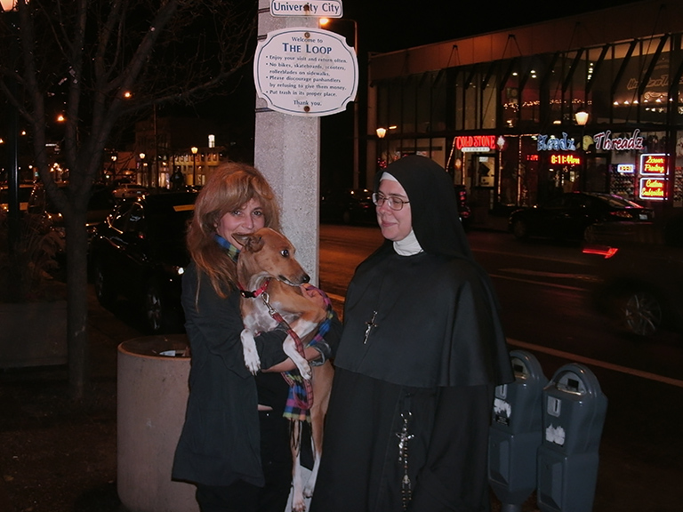 Brenda Shoss, Kinship Circle director, is forever grateful to Sister Michael for facilitating her reunion with Mabel. (c) Kinship Circle, Thailand Floods